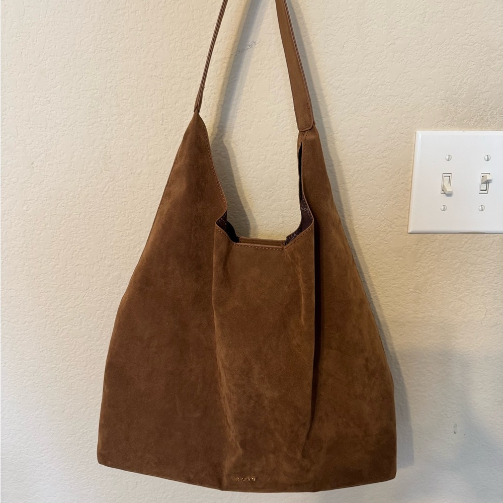 Aldo Tan Suede Hobo Bag